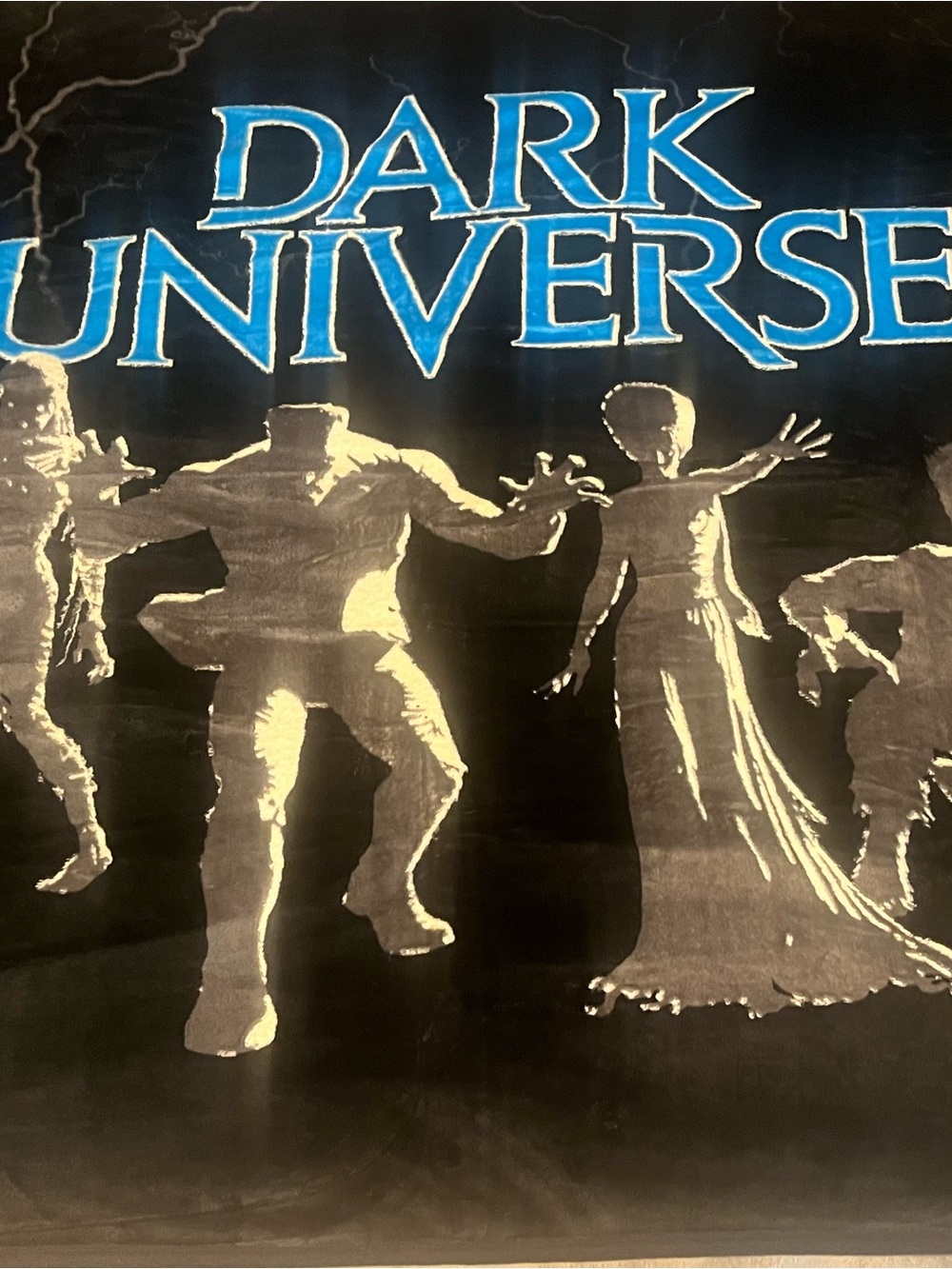 Universal Glow-In-The-Dark Tag Tee — Black & Green Label dark universes